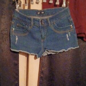 Forever 21 Classic Blue Denim Shorts
